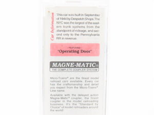 N Micro-Trains MTL 20047 NYC New York Central 40' Single Door Box Car #159000