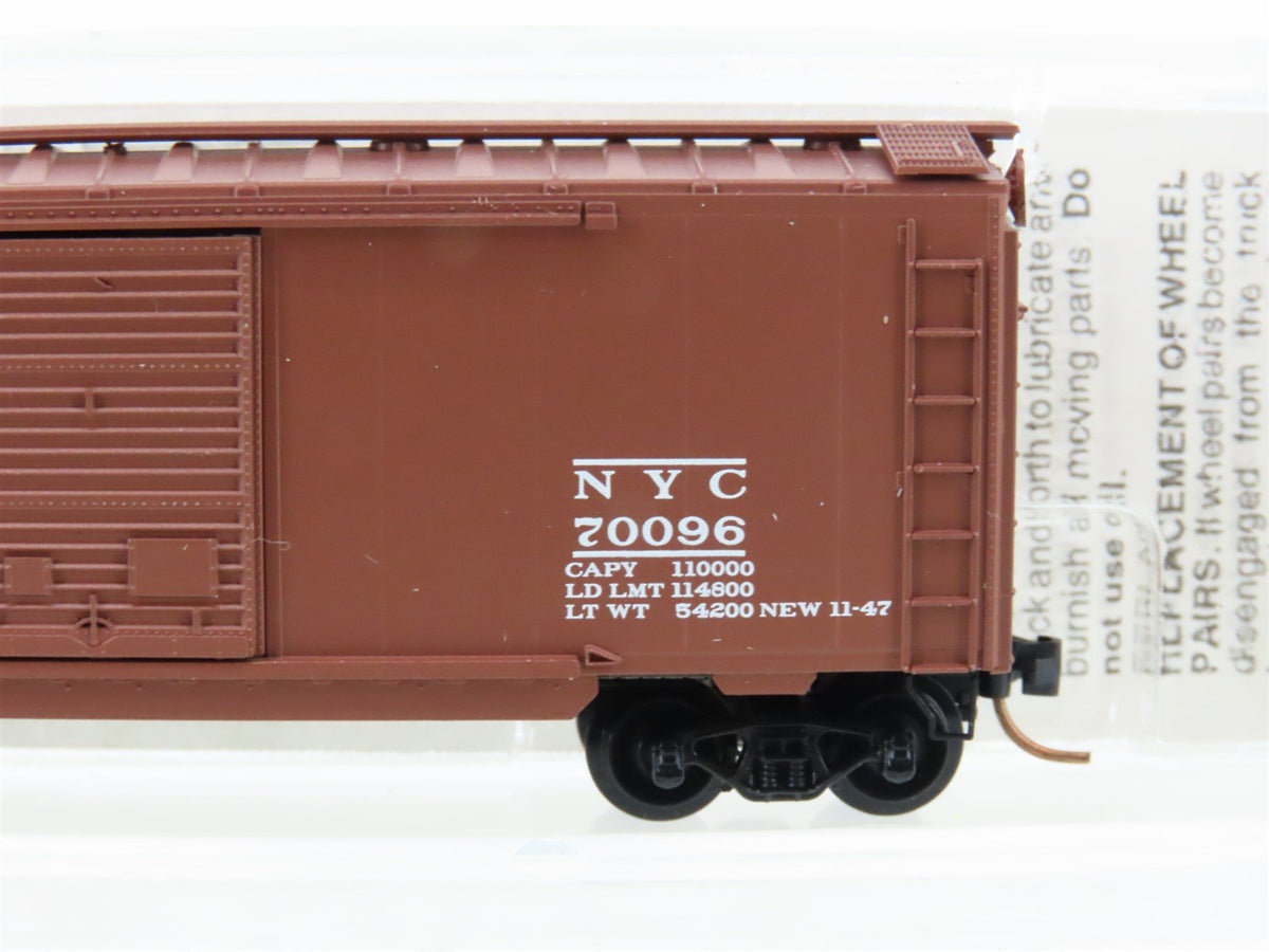 N Scale Micro-Trains MTL 23160 NYC New York Central 40&#39; Box Car #70096