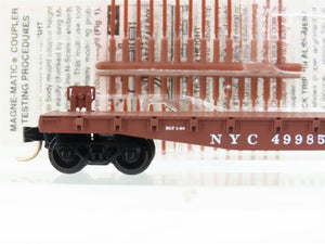 N Scale Micro-Trains MTL 45040 NYC New York Central 50' Flat Car #499853