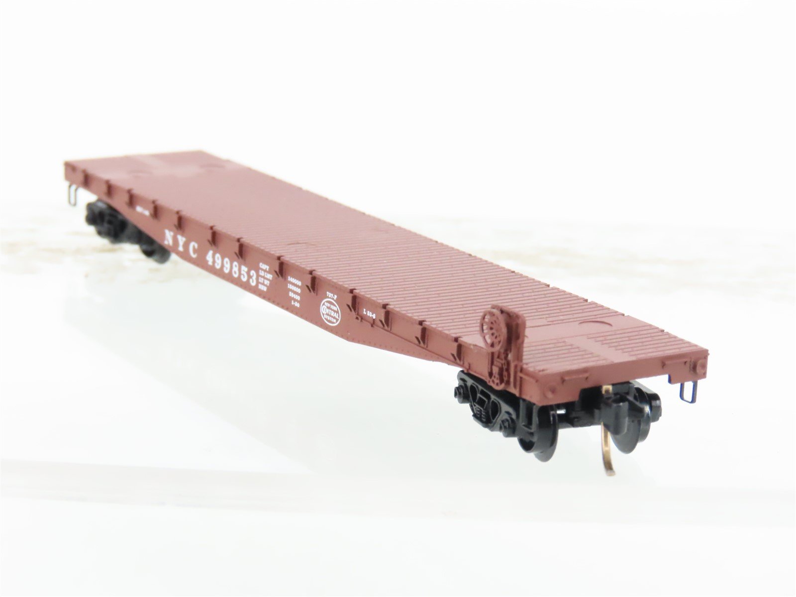 N Scale Micro-Trains MTL 45040 NYC New York Central 50' Flat Car #499853