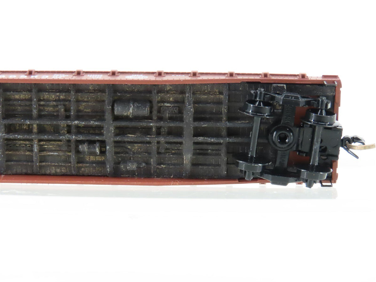 N Scale Micro-Trains MTL 45040 NYC New York Central 50&#39; Flat Car #499853