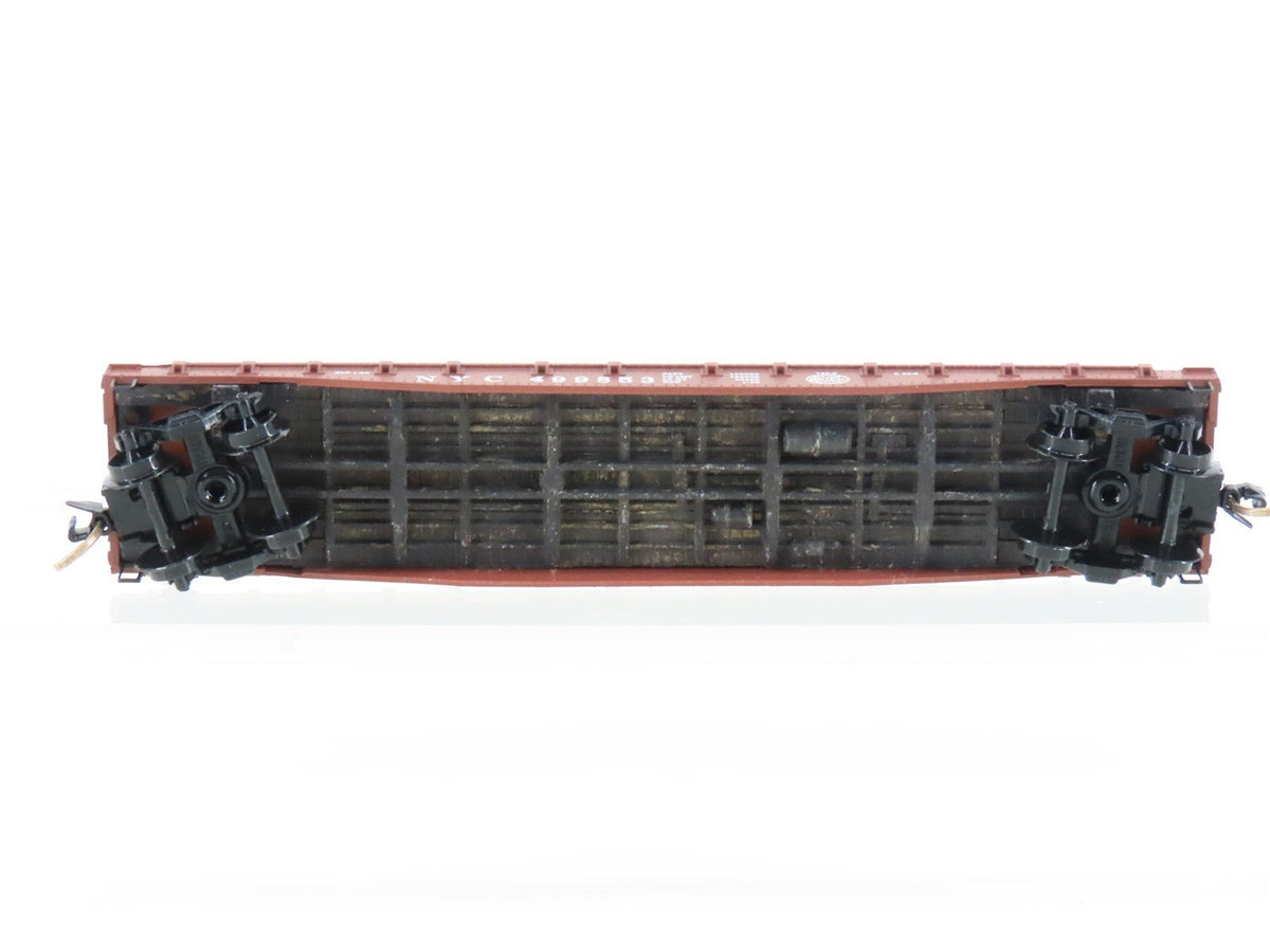 N Scale Micro-Trains MTL 45040 NYC New York Central 50&#39; Flat Car #499853