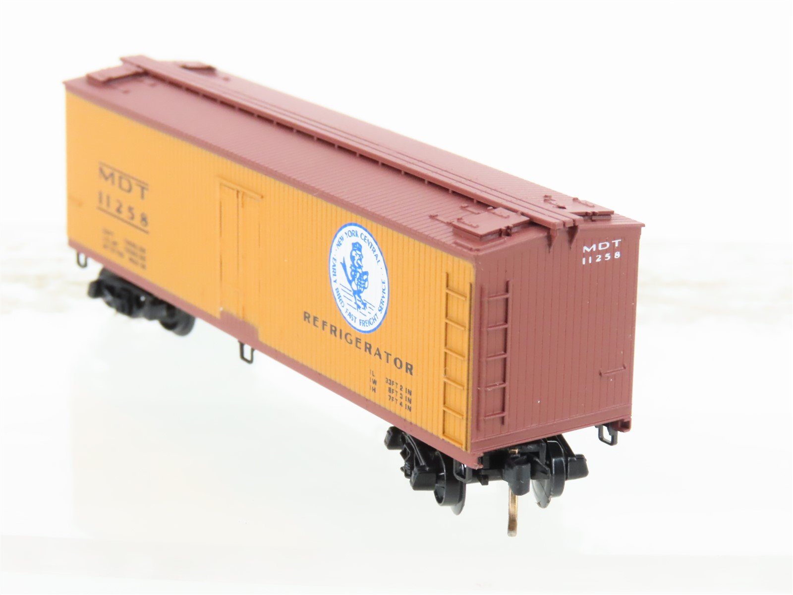 N Scale Micro-Trains MTL 47190 MDT NYC Early Bird Wood Reefer #11258