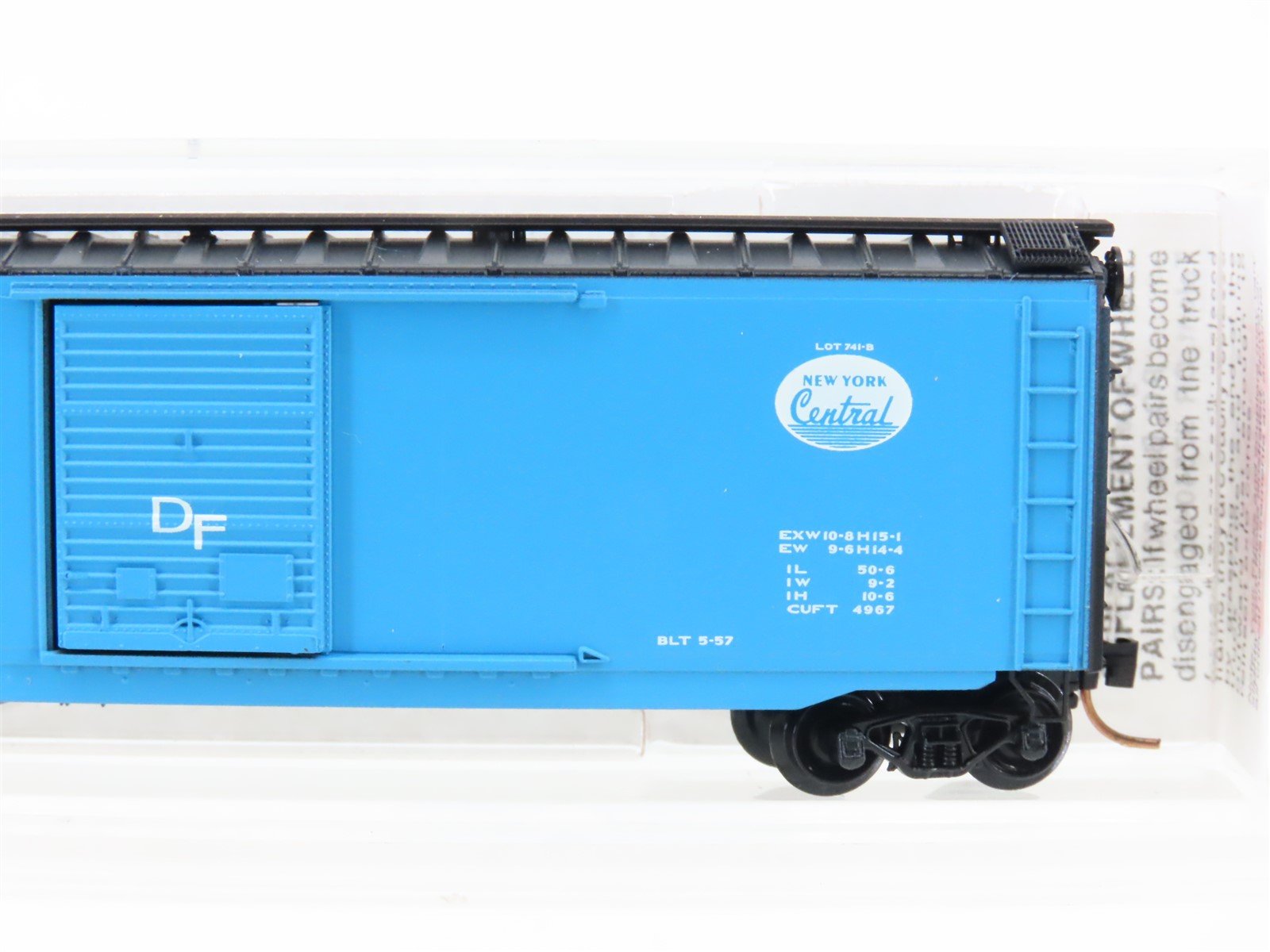 N Scale Micro-Trains MTL 31310 NYC New York Central 50' Box Car #92101