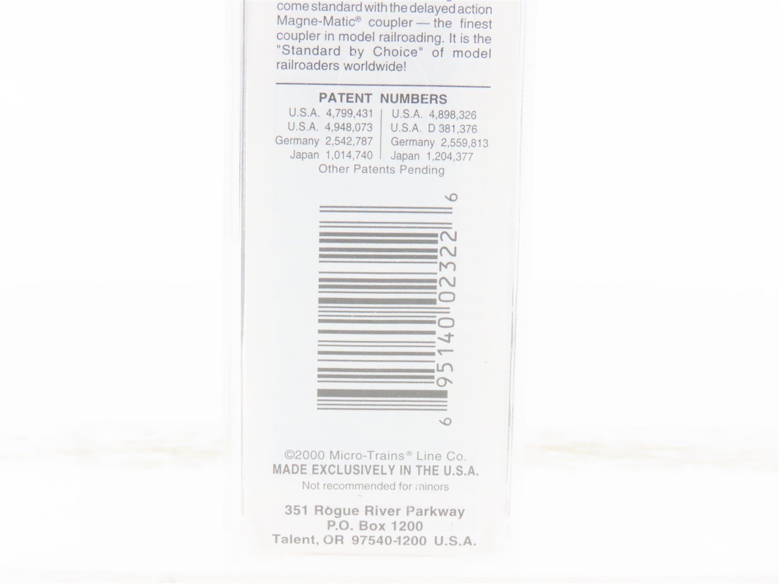 N Scale Micro-Trains MTL 31310 NYC New York Central 50' Box Car #92101