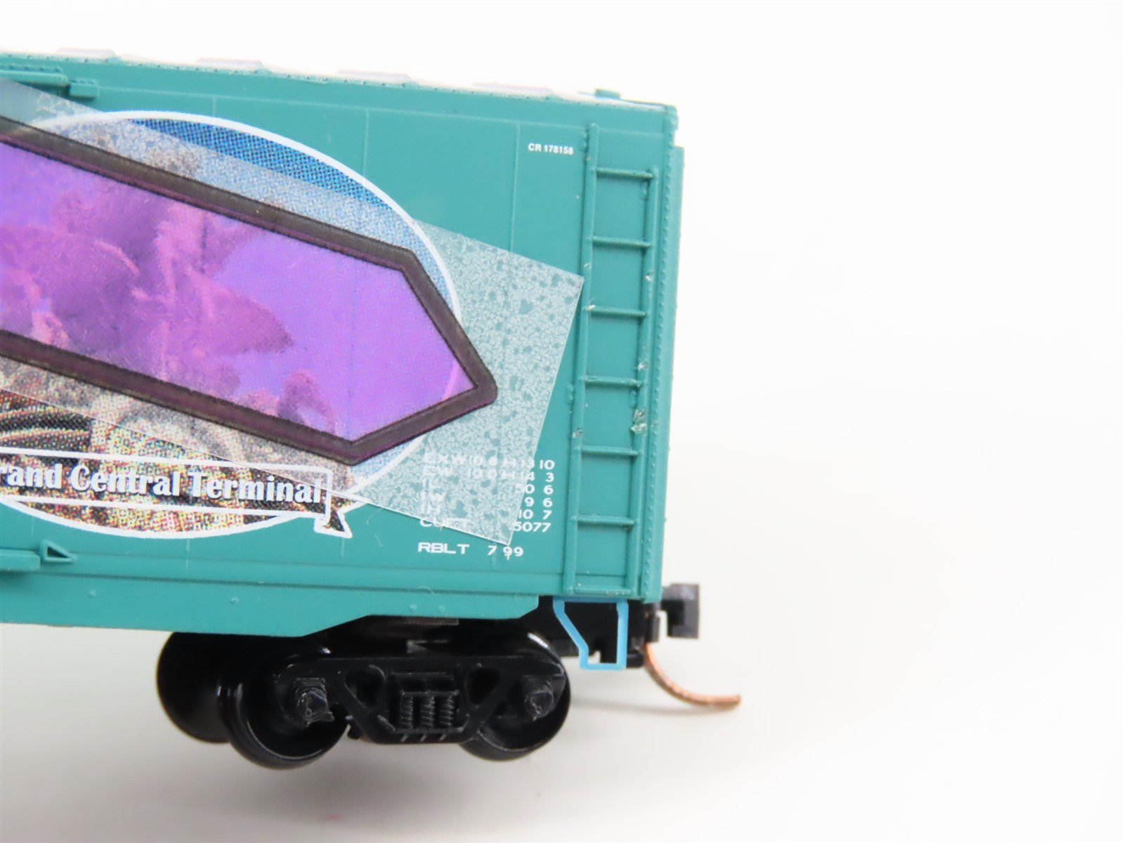 N Scale Micro-Trains MTL ESM 9801 NYC Tomorrow's Children 50' Box Car #47095