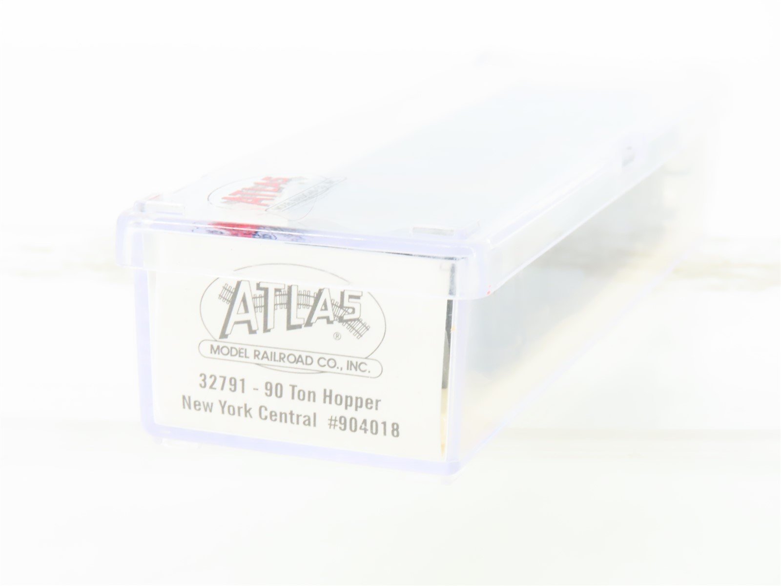 N Scale Atlas 32791 NYC New York Central 3-Bay Open Hopper #904018 w/ Load