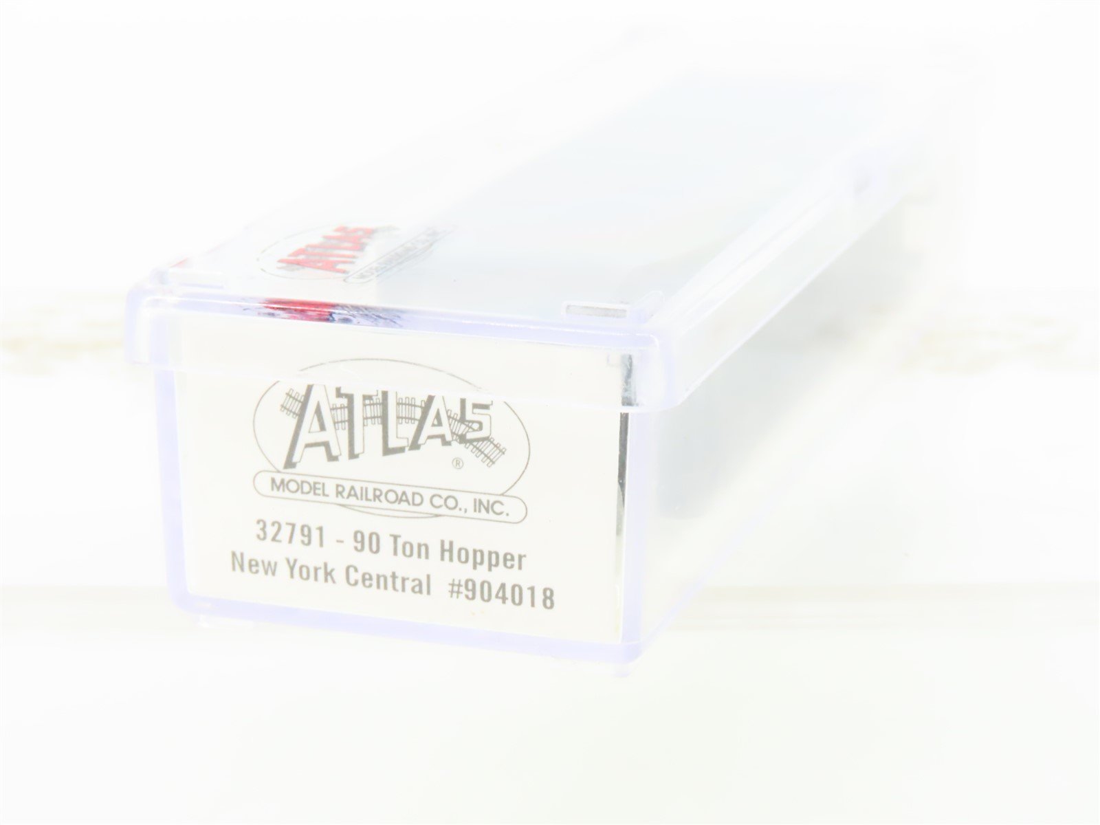 N Scale Atlas 32791 NYC New York Central 3-Bay Open Hopper #904018 w/ Load
