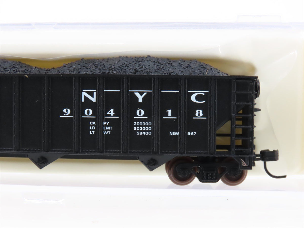 N Scale Atlas 32791 NYC New York Central 3-Bay Open Hopper #904018 w/ Load