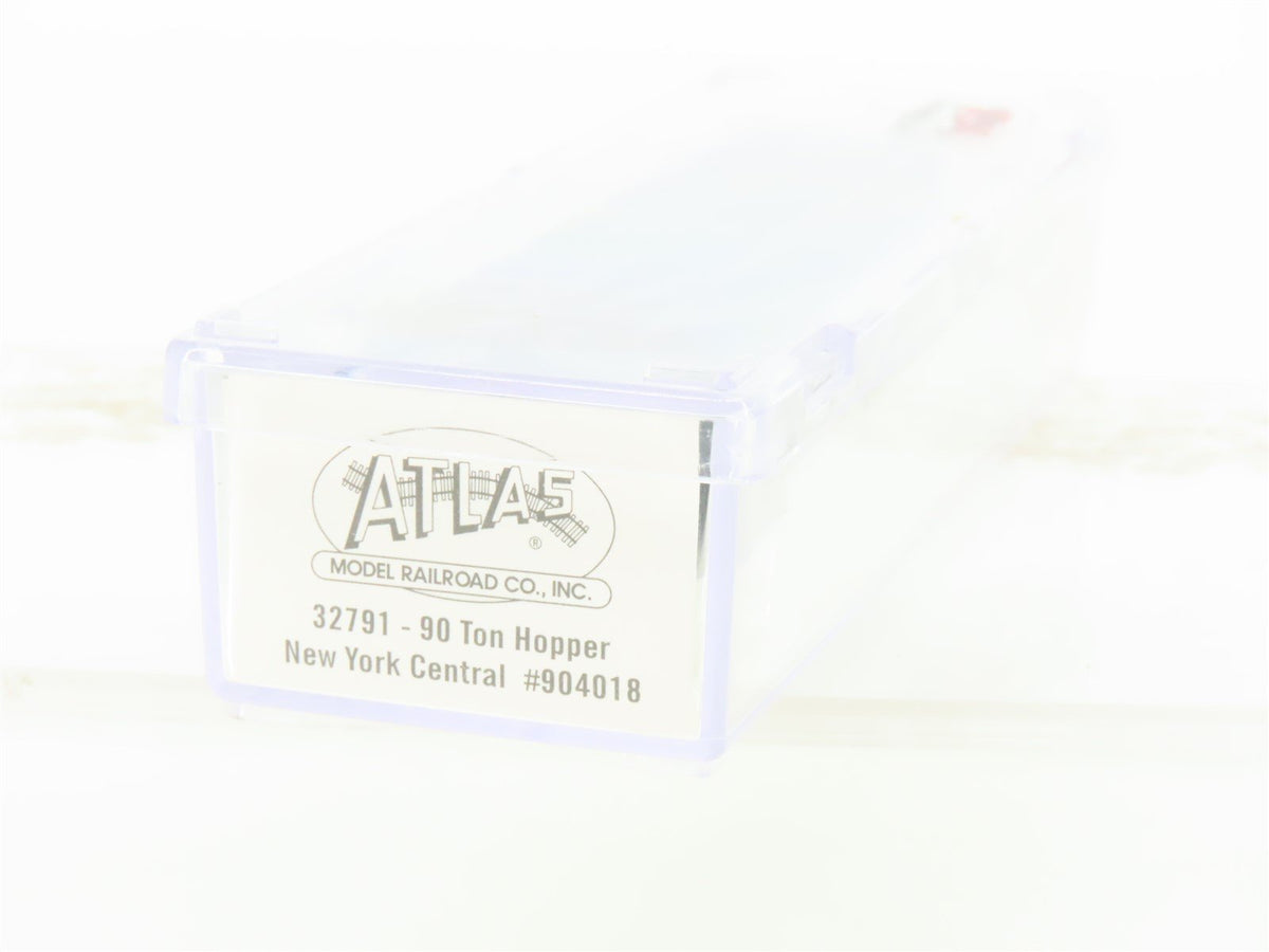 N Scale Atlas 32791 NYC New York Central 3-Bay Open Hopper #904018 w/ Load