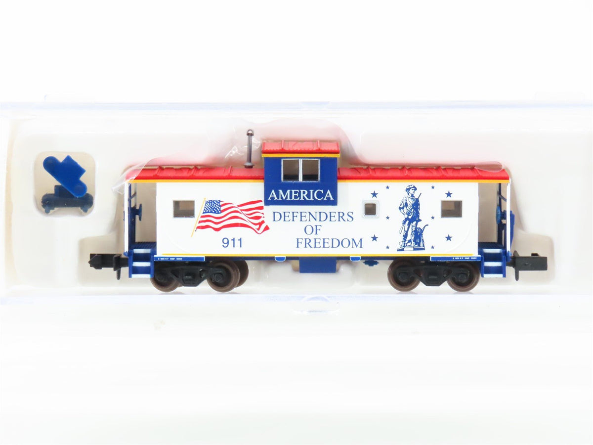 N Scale Atlas 30461 America Defenders of Freedom Caboose #911
