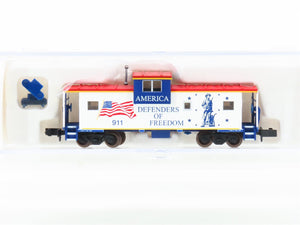N Scale Atlas 30461 America Defenders of Freedom Caboose #911