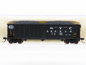 N Scale Atlas 32791 NYC New York Central 3-Bay Open Hopper #904018 w/ Load