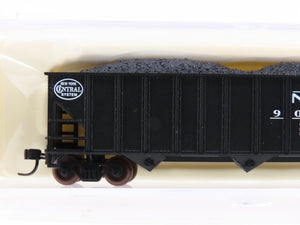 N Scale Atlas 32791 NYC New York Central 3-Bay Open Hopper #904018 w/ Load