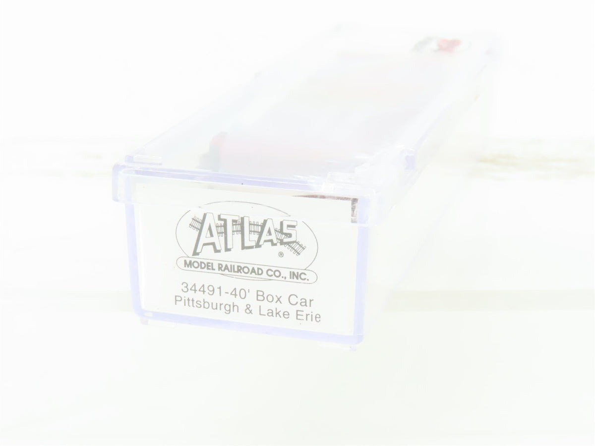 N Scale Atlas 34491 P&amp;LE Pittsburgh &amp; Lake Erie 40&#39; Box Car #5425