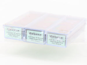 N Deluxe Innovations 14020 NYC P&LE New York Central 40' Box Car 3-Pack Sealed