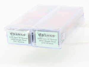N Deluxe Innovations 14020 P&LE NYC New York Central 40' Box Car 2-Pack Sealed