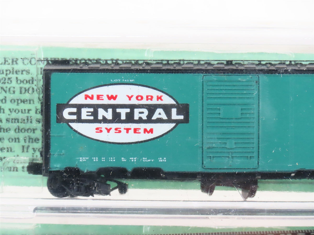 N Scale Deluxe Innovations 141302 NYC New York Central 40&#39; Box Car 2-Pack Sealed