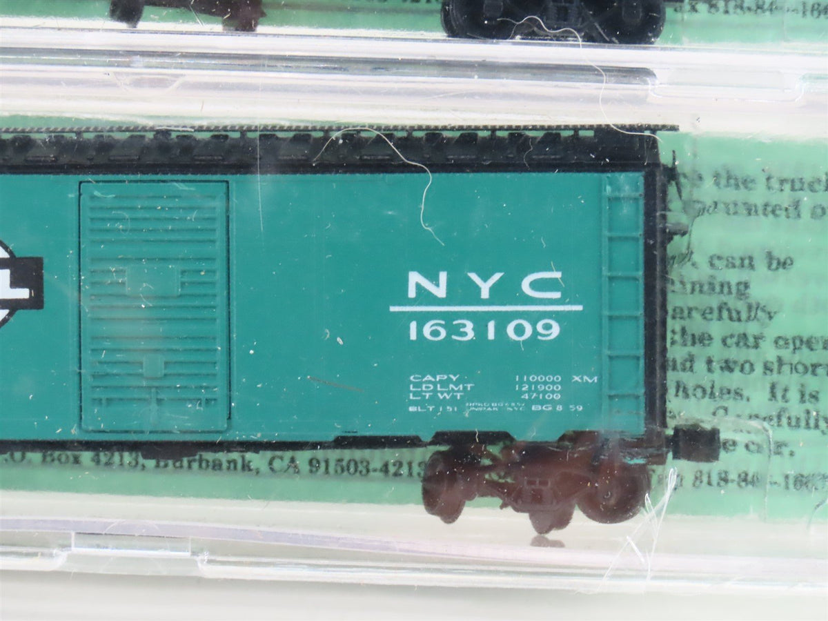 N Scale Deluxe Innovations 141302 NYC New York Central 40&#39; Box Car 2-Pack Sealed