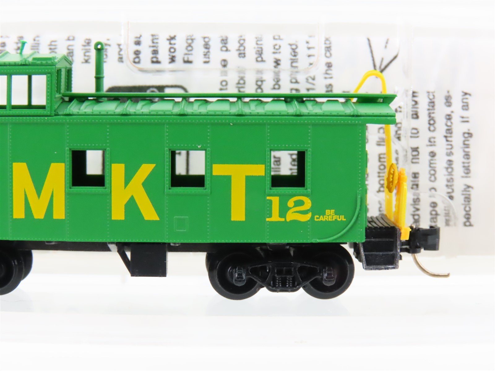 N Scale Micro-Trains MTL 100040 MKT Missouri Kansas Texas 36' Caboose #12