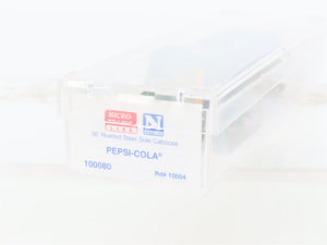 N Scale Micro-Trains MTL 100080 Pepsi-Cola 36' Riveted Steel Side Caboose #10004