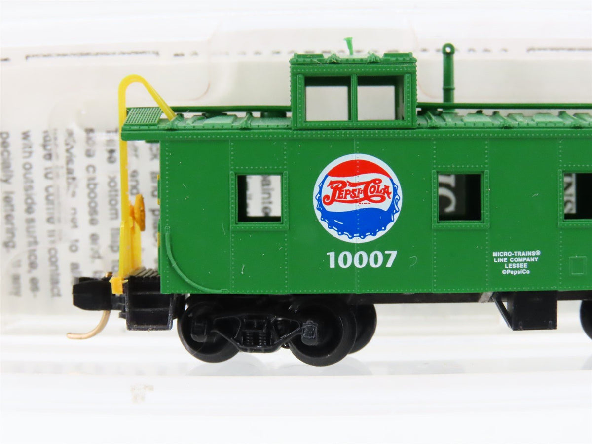 N Scale Micro-Trains MTL 100080 Pepsi-Cola 36&#39; Riveted Steel Side Caboose #10007