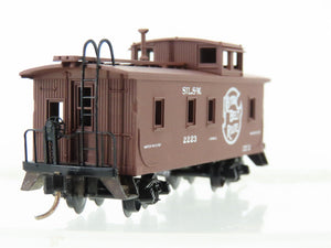 N Scale Micro-Trains MTL 51170 StLSW Cotton Belt Route 34' Caboose #2223