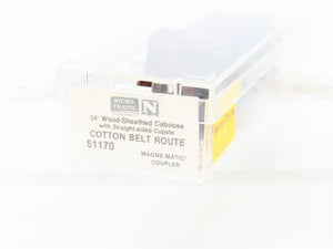 N Scale Micro-Trains MTL 51170 StLSW Cotton Belt Route 34' Caboose #2223