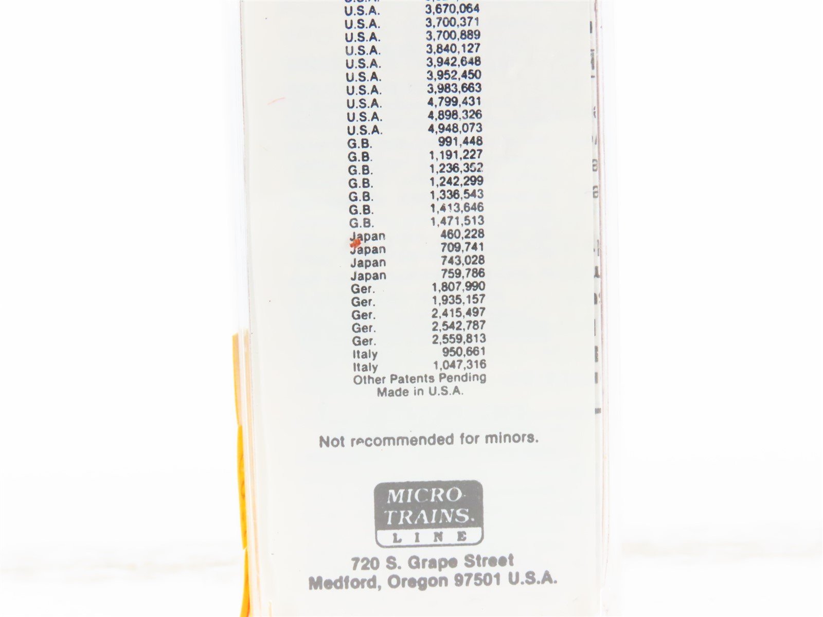 N Scale Micro-Trains MTL 50210 T&NO Texas & New Orleans 34' Caboose #279