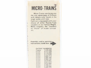 N Scale Kadee Micro-Trains MTL 50060 NYC New York Central 34' Caboose #19553