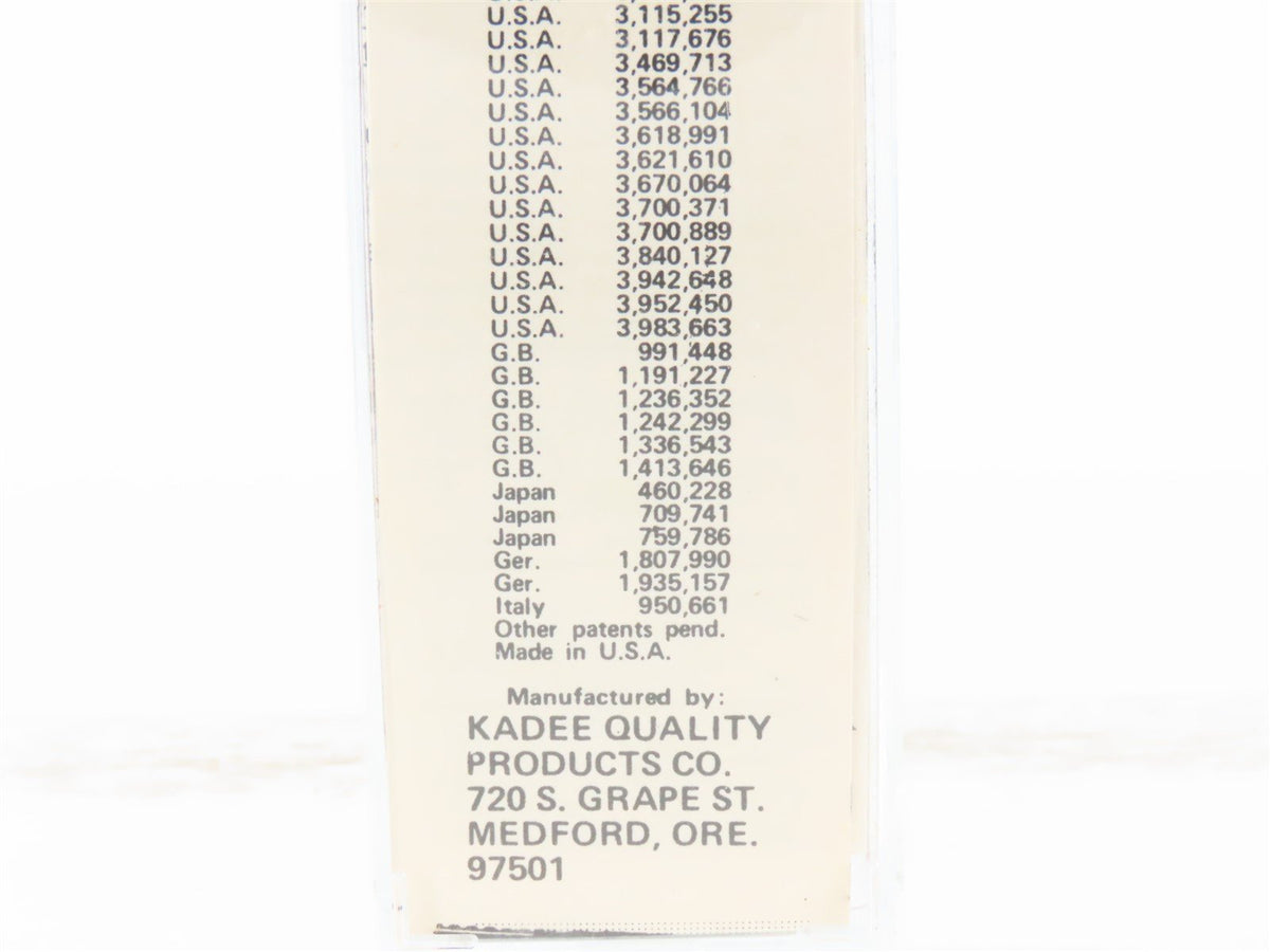 N Scale Kadee Micro-Trains MTL 50060 NYC New York Central 34&#39; Caboose #19553
