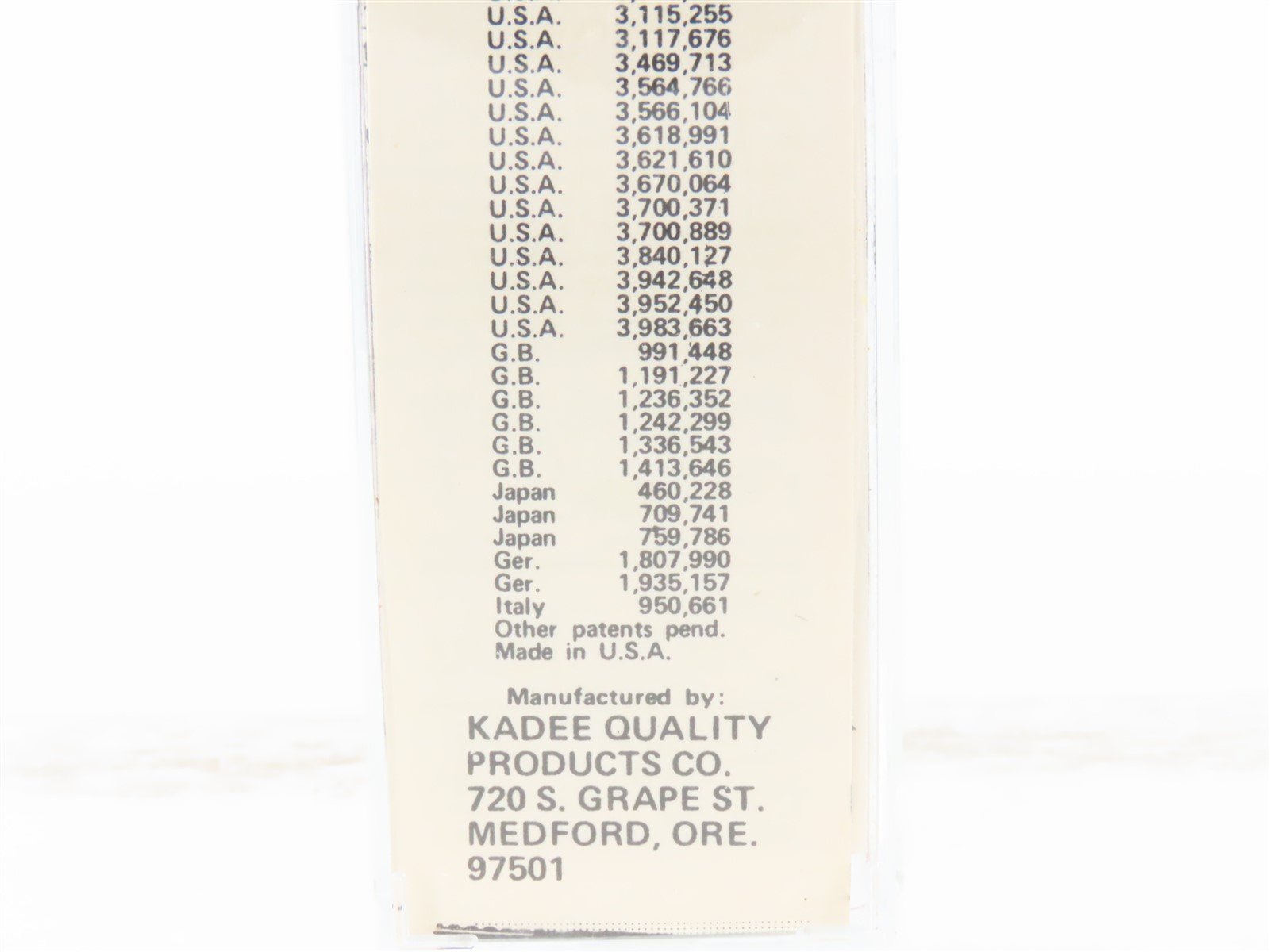 N Scale Kadee Micro-Trains MTL 50060 NYC New York Central 34' Caboose #19553