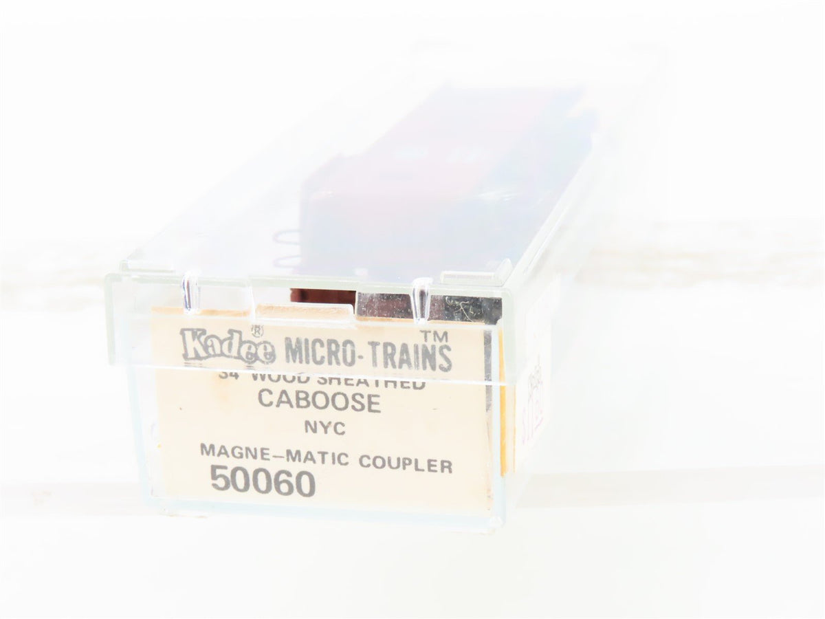 N Scale Kadee Micro-Trains MTL 50060 NYC New York Central 34&#39; Caboose #19553