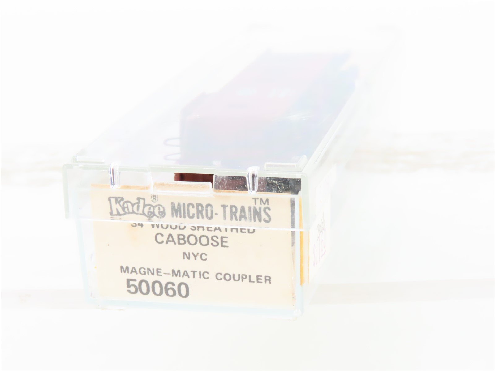 N Scale Kadee Micro-Trains MTL 50060 NYC New York Central 34' Caboose #19553