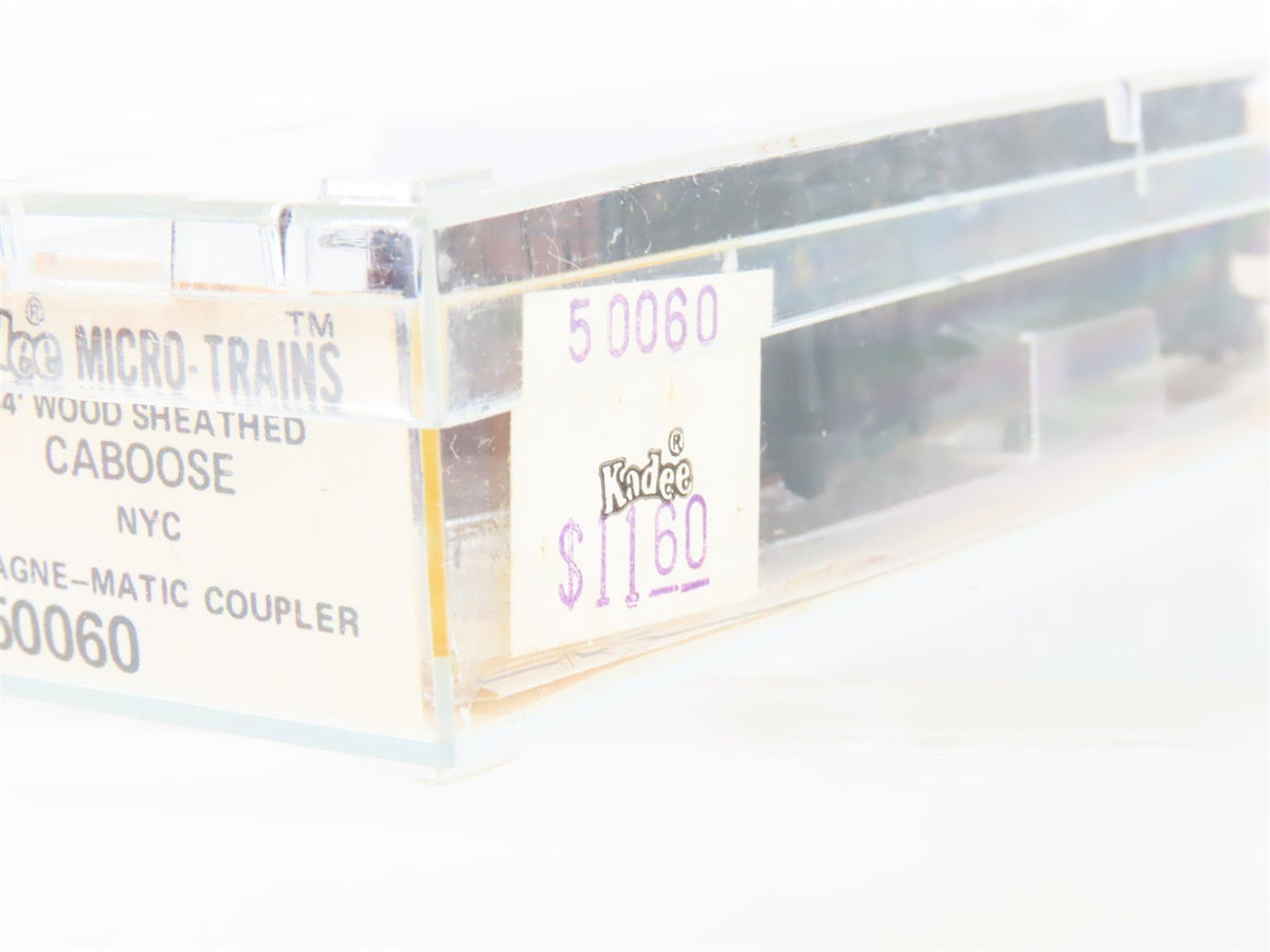 N Scale Kadee Micro-Trains MTL 50060 NYC New York Central 34&#39; Caboose #19553