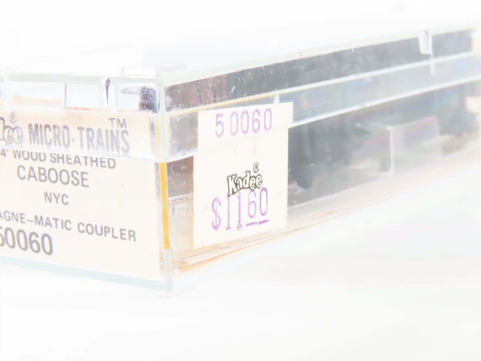 N Scale Kadee Micro-Trains MTL 50060 NYC New York Central 34' Caboose #19553