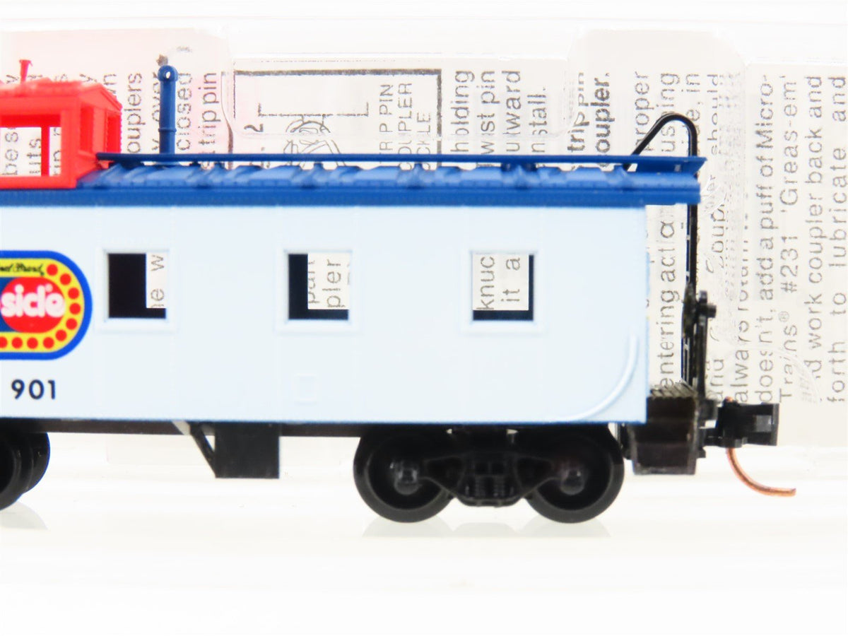 N Scale Micro-Trains MTL 100130 GH Popsicle 36&#39; Riveted Steel Caboose #901