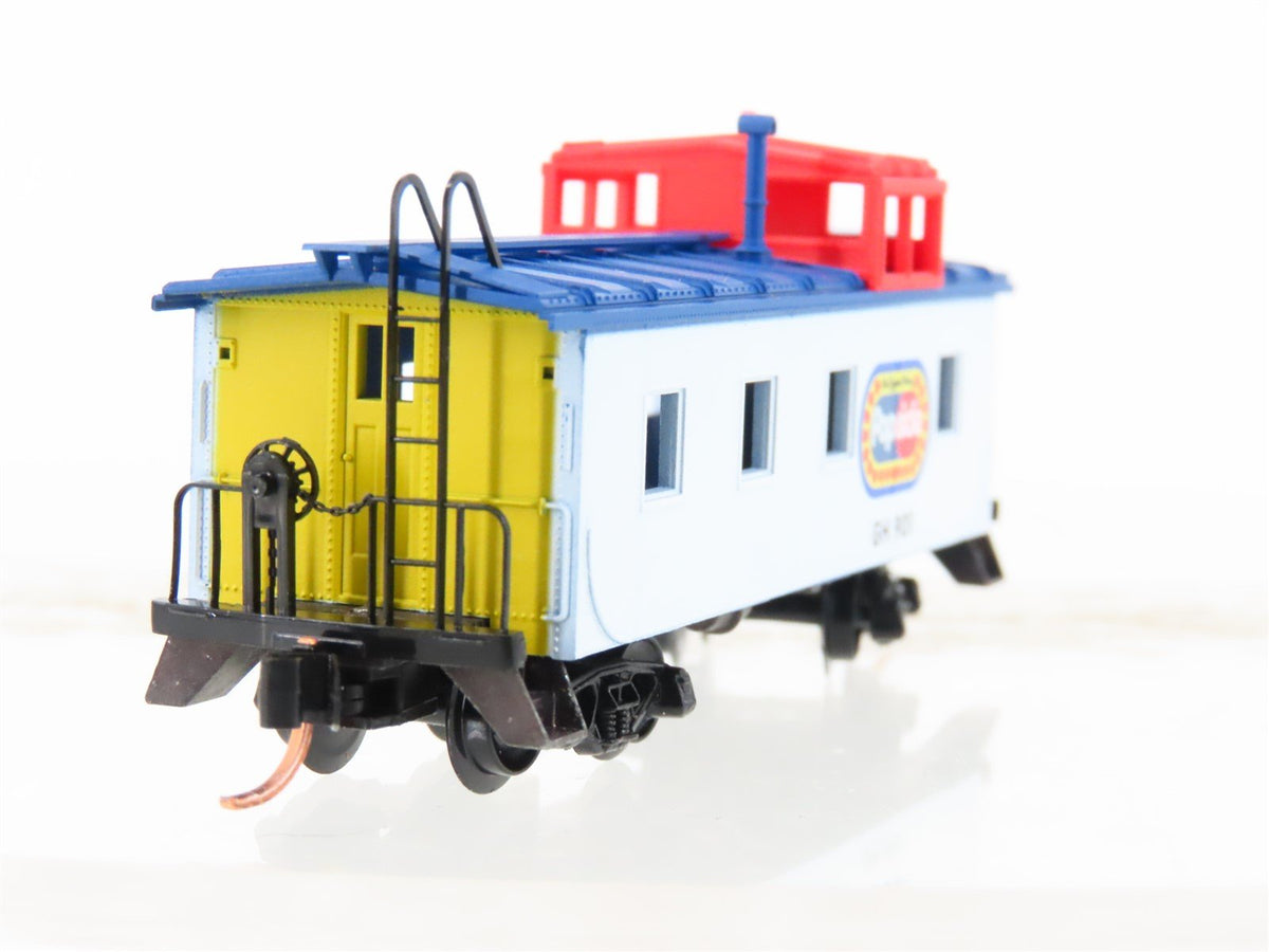 N Scale Micro-Trains MTL 100130 GH Popsicle 36&#39; Riveted Steel Caboose #901