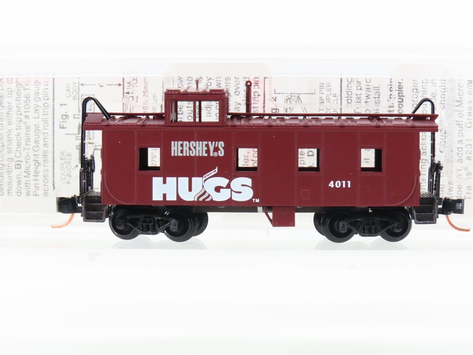 N Scale Micro-Trains MTL 100120 Hershey's Hugs Caboose #4011