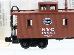N Scale Micro-Trains MTL 51080 NYC New York Central 34' Caboose #19551