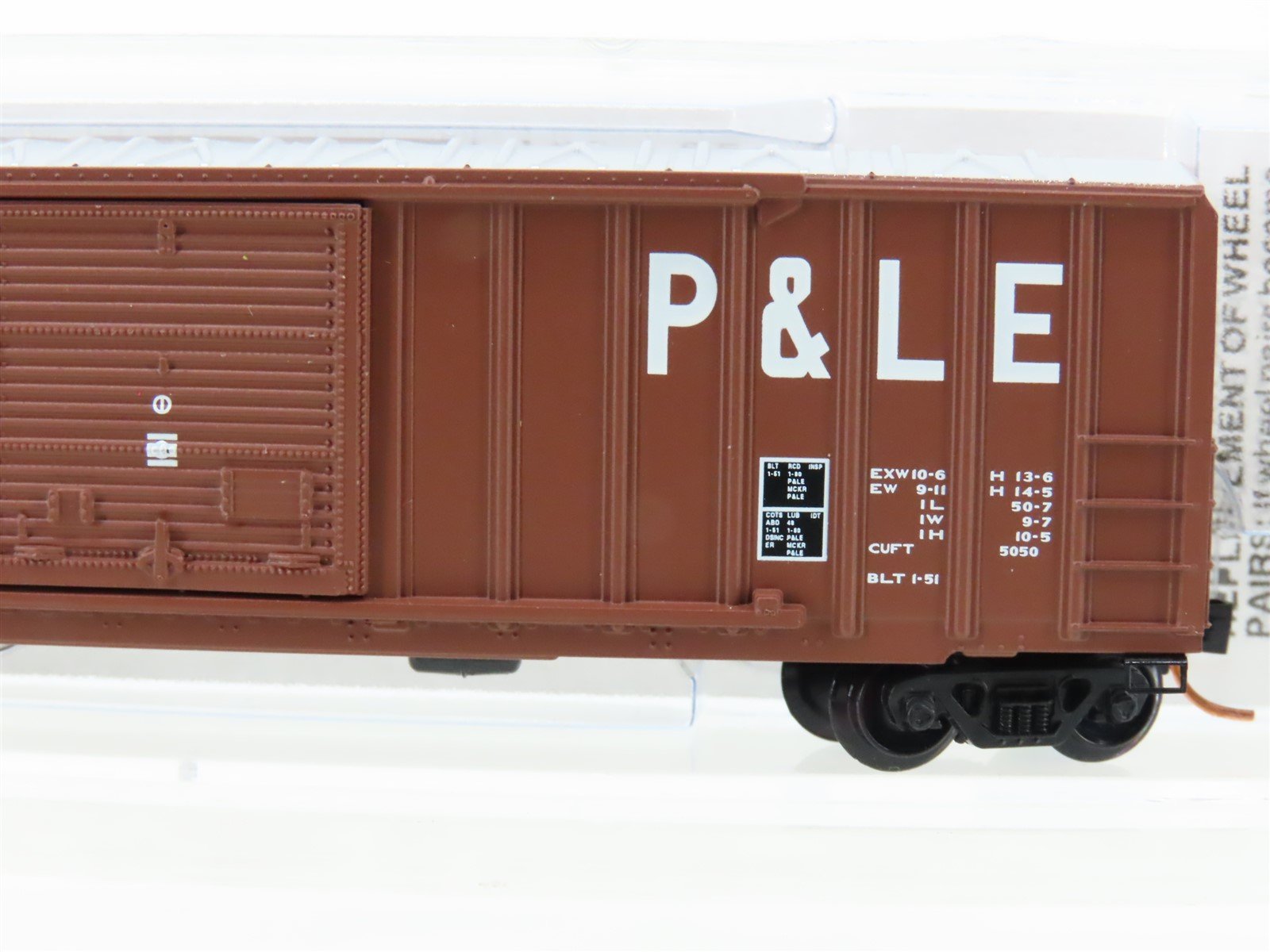 N Scale Micro-Trains MTL 25290 P&LE Pittsburgh & Lake Erie 50' Box Car #6193