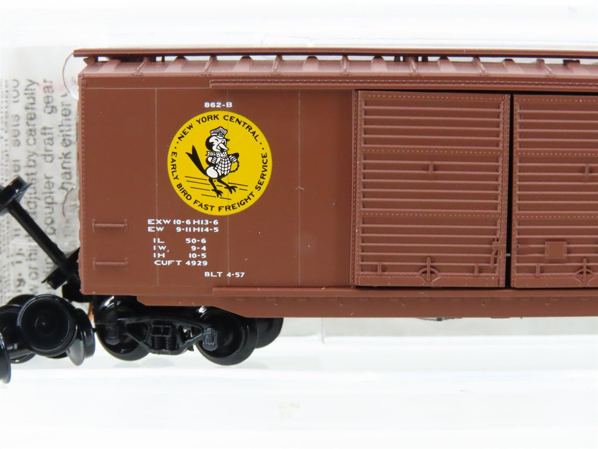 N Micro-Trains MTL 34220 NYC New York Central &quot;Early Bird&quot; 50&#39; Box Car #45335