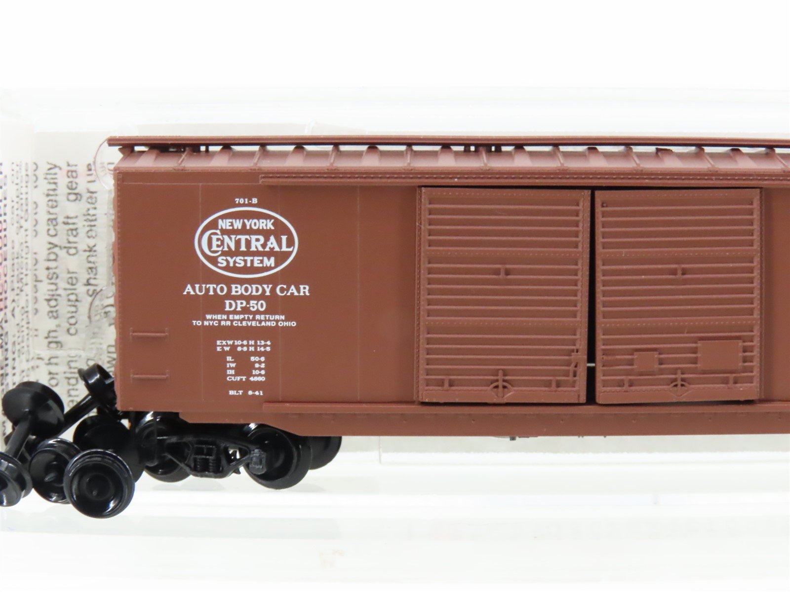 N Scale Micro-Trains MTL 34150 NYC New York Central 50' Box Car #64490