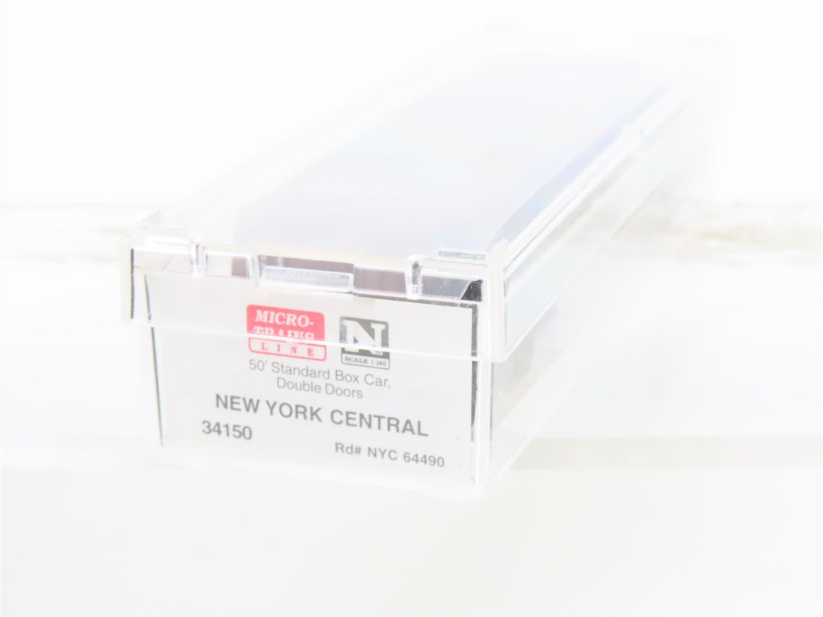 N Scale Micro-Trains MTL 34150 NYC New York Central 50&#39; Box Car #64490