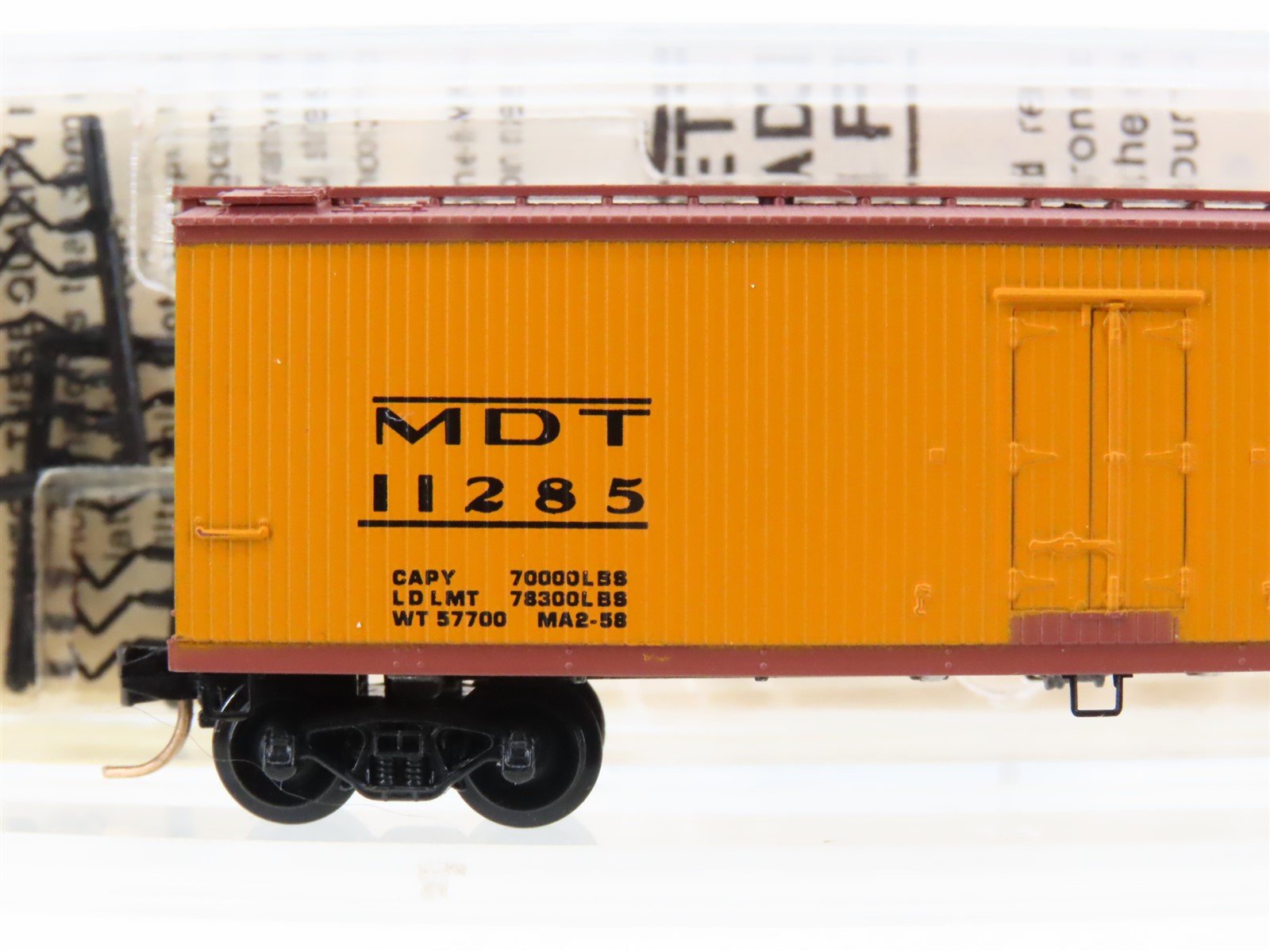 N Scale Kadee Micro-Trains MTL 47190 MDT NYC Early Bird 40' Reefer #11285