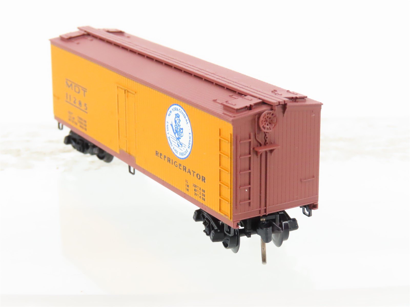 N Scale Kadee Micro-Trains MTL 47190 MDT NYC Early Bird 40' Reefer #11285