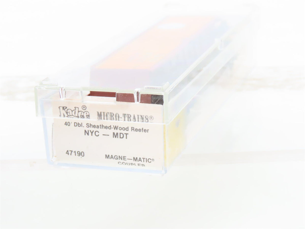 N Scale Kadee Micro-Trains MTL 47190 MDT NYC Early Bird 40&#39; Reefer #11285