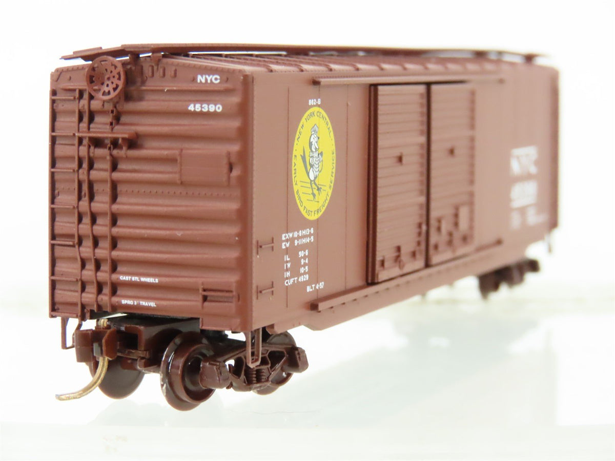 N Micro-Trains MTL 34220 NYC New York Central &quot;Early Bird&quot; 50&#39; Box Car #45390