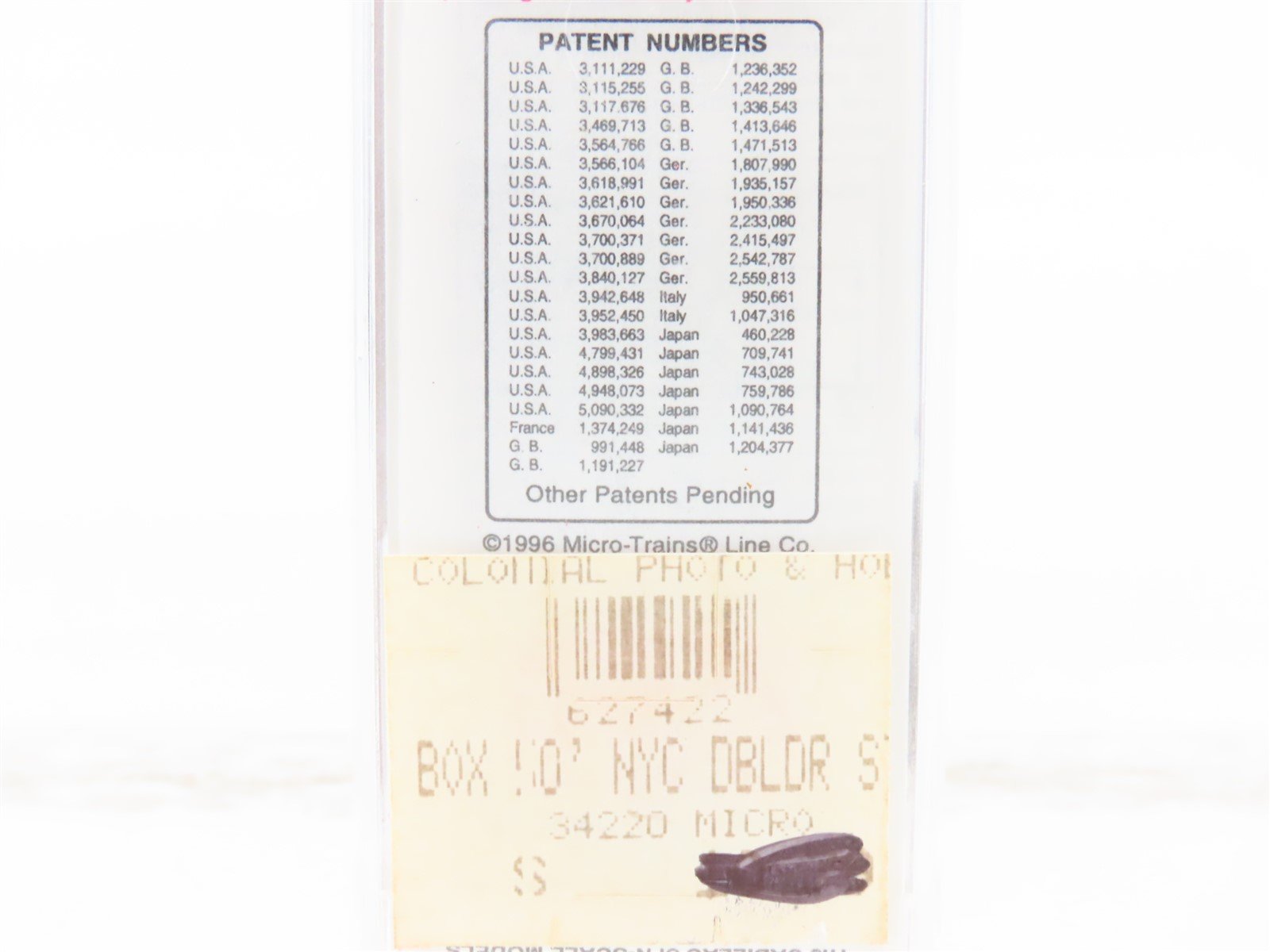 N Micro-Trains MTL 34220 NYC New York Central 