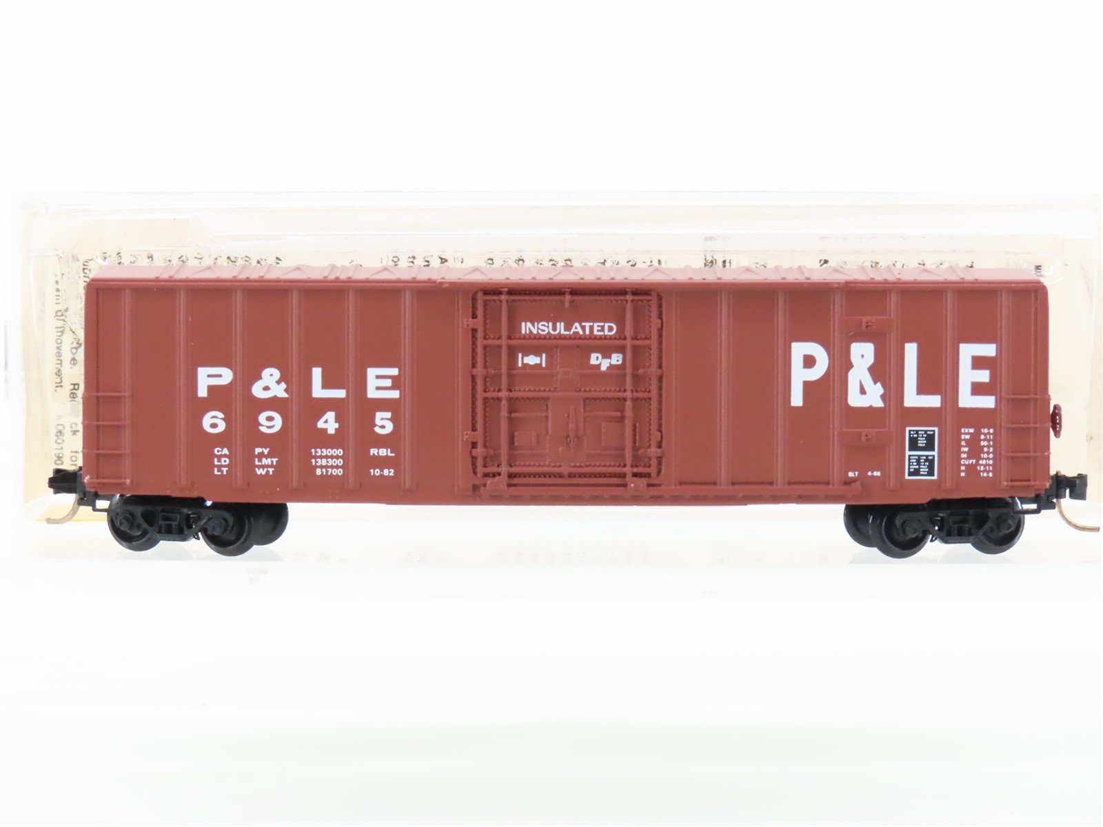 N Scale Micro-Trains MTL 27050 P&LE Pittsburgh & Lake Erie 50' Box Car #6945